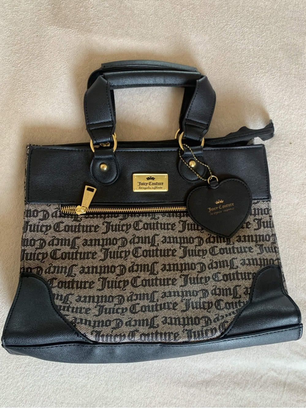 Juicy Couture - Satchel with Heart Charm